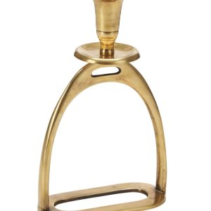 Ljusstake Stigbygel Guld Stor