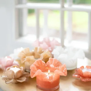 Flor Dekoration Blom Rosa 11x5cm