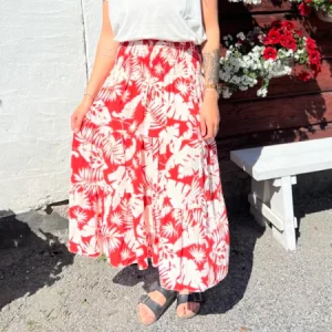 Kjol Zeo Röd Onesize