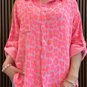 Skjorta Lykka Orange Onesize