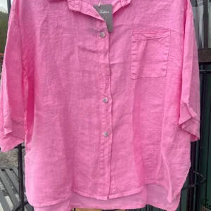 Anne Linneskjorta Bubbelgum Onesize