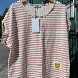 T-Shirt S/s Rose Smoke