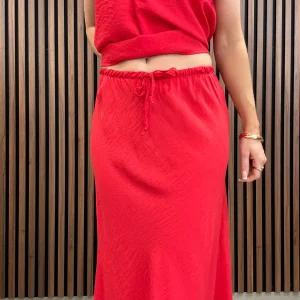 Kjol Tuli Red Onesize