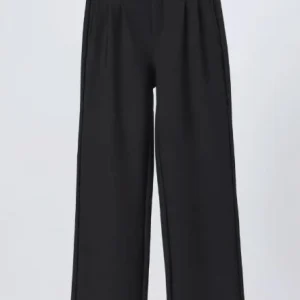 Byxa med Diskreta Pressveck Black