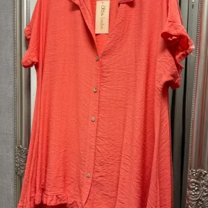 Tunika med Volang Corall Onesize