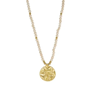 Karma Necklace Ivory/gold
