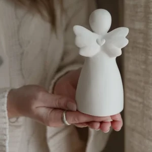 Ängel "värdefull" Ljuslykta i Fin Gåvobox