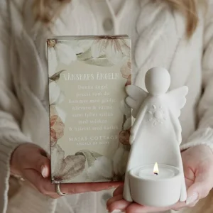 Ängel "vänskap" Ljuslykta i Gåvobox