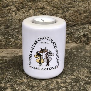 DCH LJUSLYKTA KERAMIK 10 cm Box of Chocolates Stirrup