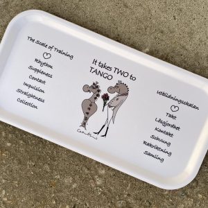 DCH Cocktailbricka 43×22 cm TANGO SCALE LATTE