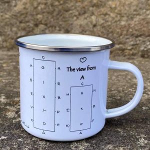 DCH Emaljmugg  Tango View Pink