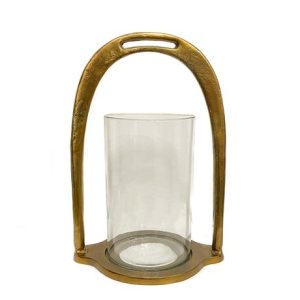 Lykta Stigbygel Guld Extra Stor Utomhuslykta