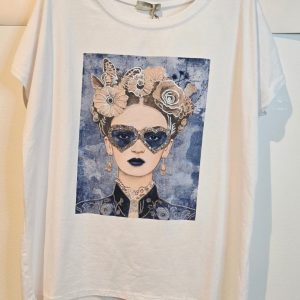 Inze T-Shirt Crazy Lady