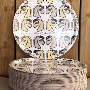 DCH Serveringsbricka Rund 38 cm Humira Me and My Horses