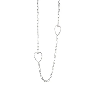 Långt Halsband med Hjärtformer