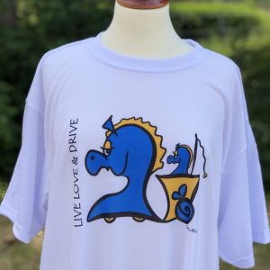 DCH T-shirt Unisex Live Love & Drive