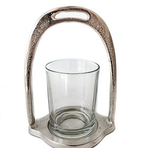 Lykta Stigbygel Silver Stor