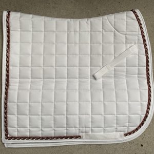 Mias RS Dressyr Schabrak Vit Koppar/Brun