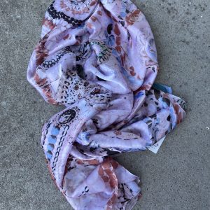 Scarf Rosa Grå Stenar