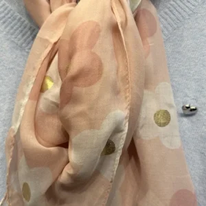 Blommig Sjal i Härliga Färger