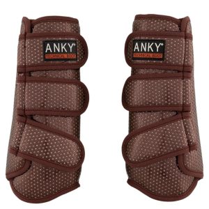 ANKY Air Tech Benskydd Romrussin med brons glitter