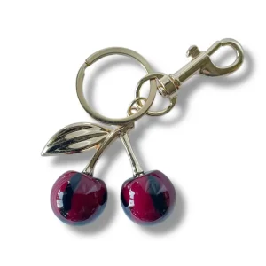 BAG CHARM CHERRY