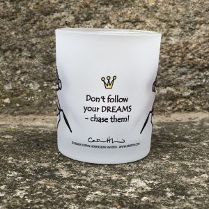 DCH LJUSLYKTA GLAS 8 cm Chase Dreams