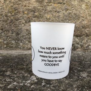 NHL LJUSLYKTA GLAS 8 cm Never Goodbye