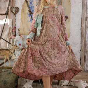 Kalamkari Helenia Dress