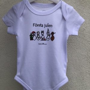 DCH Baby Body Shortsleeve Bowling Luciatåg Första Julen