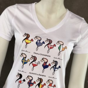 DCH T-shirt V Funktion Dam Ebbe Championship