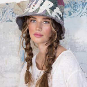 Vintage Quilt Surf Hunter Bucket Hat