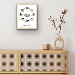 DCH Poster Take Care 30×40 cm