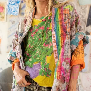 YD Patchwork Roamers Kimono