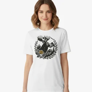 T-SHIRT NORRLANDS ÄLG & HJORTRON