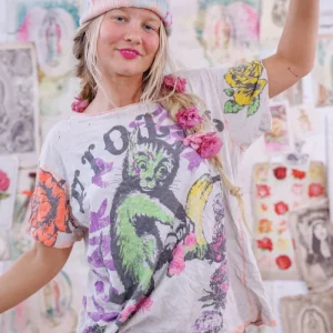 Violet Funk N' Junk Tee