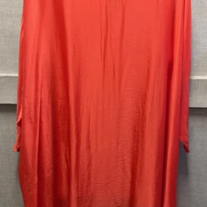 Härlig Silkesblus med Kort Ärm