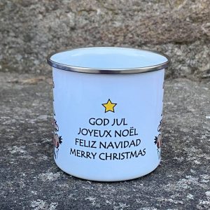 DCH Emaljmugg Merry Christmas