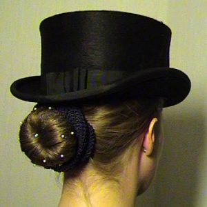 DCH Knutnät med små vita pärlor