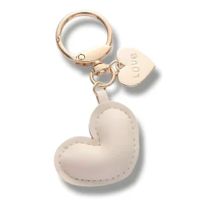 HJÄRTFORMAD NYCKELRING VÄSKPYNT