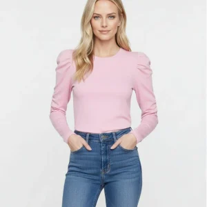 JANNA LS O-NECK LÅNGÄRMAT DAM TOPP