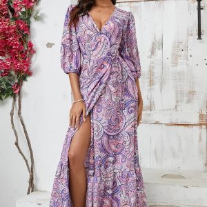 Country chic avslappnad hippieklänning